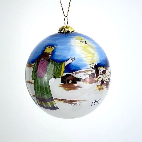 Pier One Christmas Ornament Li Bien Three Wise Men 1999 - Picture 7 of 9